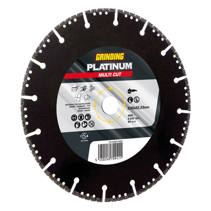 DISCO DIAMANTATO ø 230 x 3,1  - GRINDING