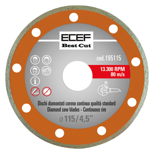 DISCO DIAMANTATO ø 115 x 2,0  - ECEF