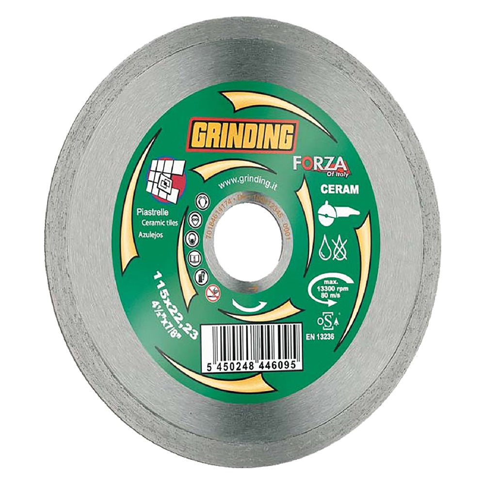 DISCO DIAMANTATO 'FORZA' diametro mm 115 x 1,7  - FORZA GRINDING