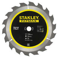 LAMA PER SEGA CIRCOLARE 'DENTI RIAFFILABILI' ø 190 mm - foro 16 mm  - STANLEY