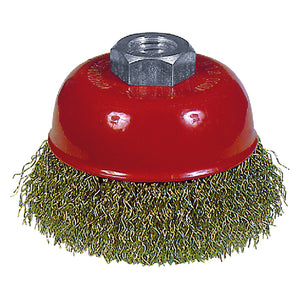 SPAZZOLA A TAZZA PER SMERIGLIATRICE ø mm 100  - SIT