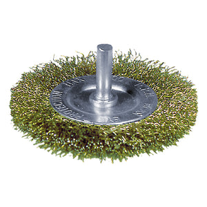 SPAZZOLA CIRCOLARE PER TRAPANO ø mm  100  - VERTO