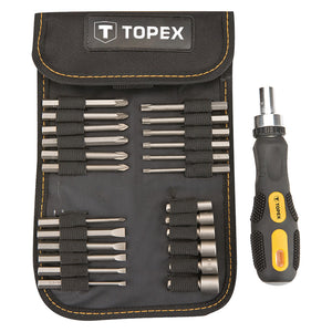 CACCIAVITE A CRICCHETTO 26 pezzi  - TOPEX