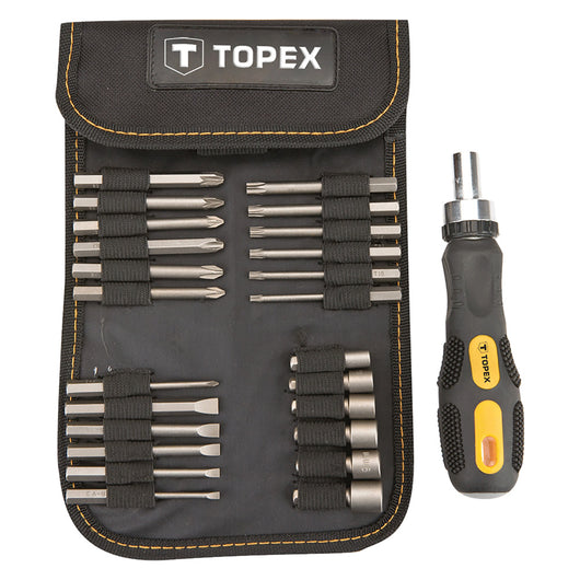 CACCIAVITE A CRICCHETTO 26 pezzi  - TOPEX