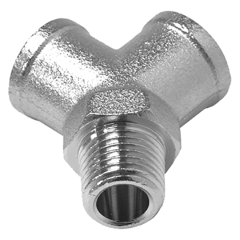 RACCORDO DEVIAZIONE A Y MASCHIO CENTRALE 1/4M - 1/4 F- 10 pezzi  - ANI