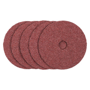 DISCO IN CARTA ABRASIVA PER SMERIGLIATRICI Ø 125 - gr. 24  - STANLEY