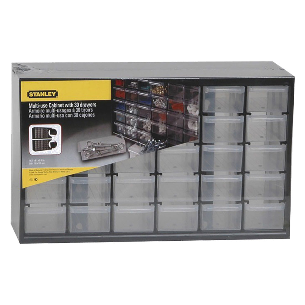 CASSETTIERA PORTA MINUTERIA 30 CASSETTI cm 36,5 x 15,3 x 22  - STANLEY
