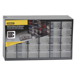 CASSETTIERA PORTA MINUTERIA 30 CASSETTI cm 36,5 x 15,3 x 22  - STANLEY