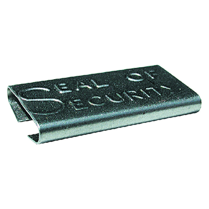 SIGILLO PER REGGETTA IN METALLO mm 13- 2000 pezzi