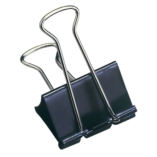 MOLLA FERMACARTE 'DOUBLE CLIP' mm 19 - pezzi 12- 12 blister  - LEBEZ