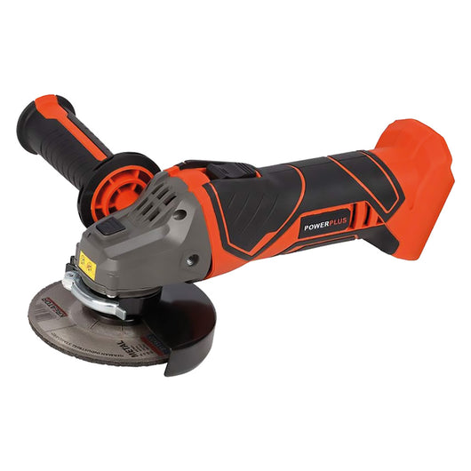 SMERIGLIATRICE ANGOLARE A BATTERIA 20V - 2,0 Ah Litio Ø disco 115 mm  - POWERPLUS