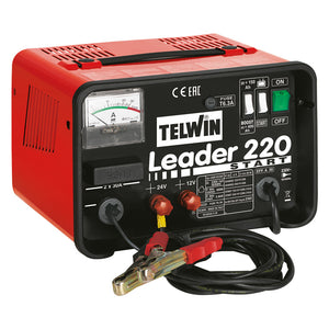 CARICABATTERIA 'LEADER 220 START' 30 A - 12/24 V  - TELWIN