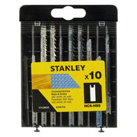 LAMA PER SEGHETTO ALTERNATIVO SET MISTO HCS (5 pz) + HSS (5 pz) - cassetta  - STANLEY