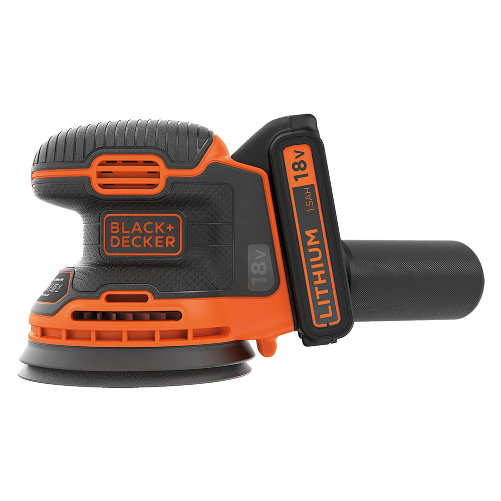 LEVIGATRICE ROTORBITALE A BATTERIA 'BDCROS18-QW' 18V - 1,5 Ah Litio  - BLACK DECKER