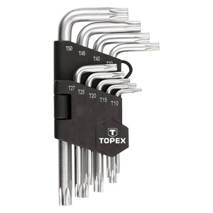CHIAVI TORX 9 pz  - TOPEX