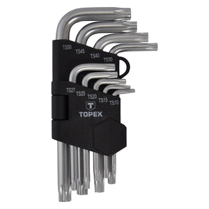 CHIAVI PENTAGONALI 9 pz  - TOPEX