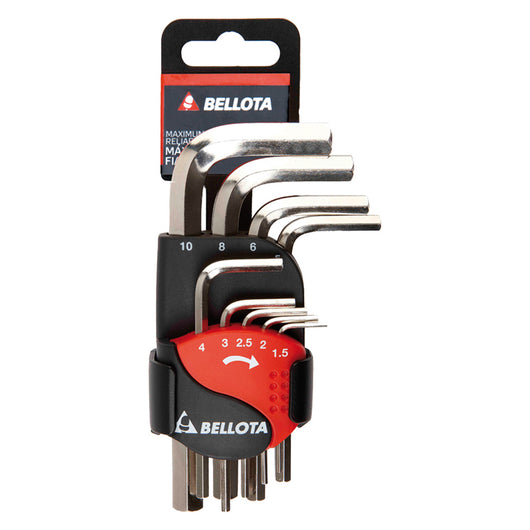 CHIAVI ESAGONALI IN SERIE (1,5-10) 9 pezzi  - BELLOTA