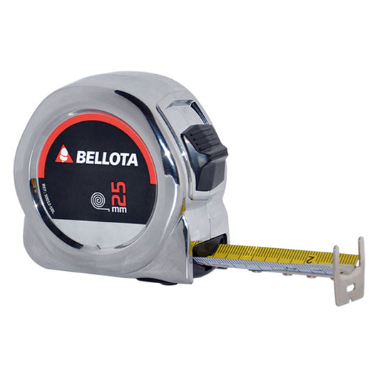 FLESSOMETRO PROFESSIONALE mt 5 mm 25  - BELLOTA