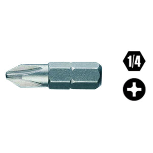 INSERTI PER AVVITATORI ART. 861 PH/C2 PH 2 mm 25- 10 pezzi  - BETA