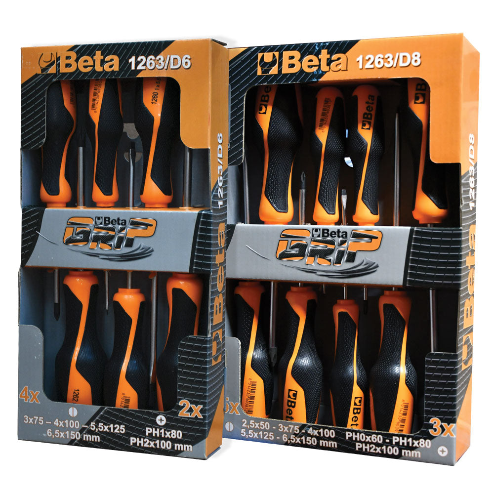 SERIE GIRAVITI ART. 1263 '1263/D8' pz 8 (5 taglio - 3 croce)  - BETA