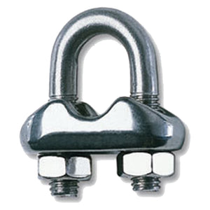 MORSETTO PER FUNI '8216' mm 3- 10 pezzi  - ROBUR