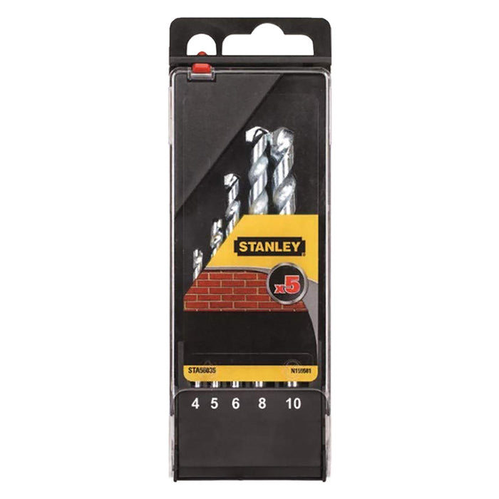 PUNTA PER MURO IN SET set 8 pz (da mm 3 a 10)  - STANLEY