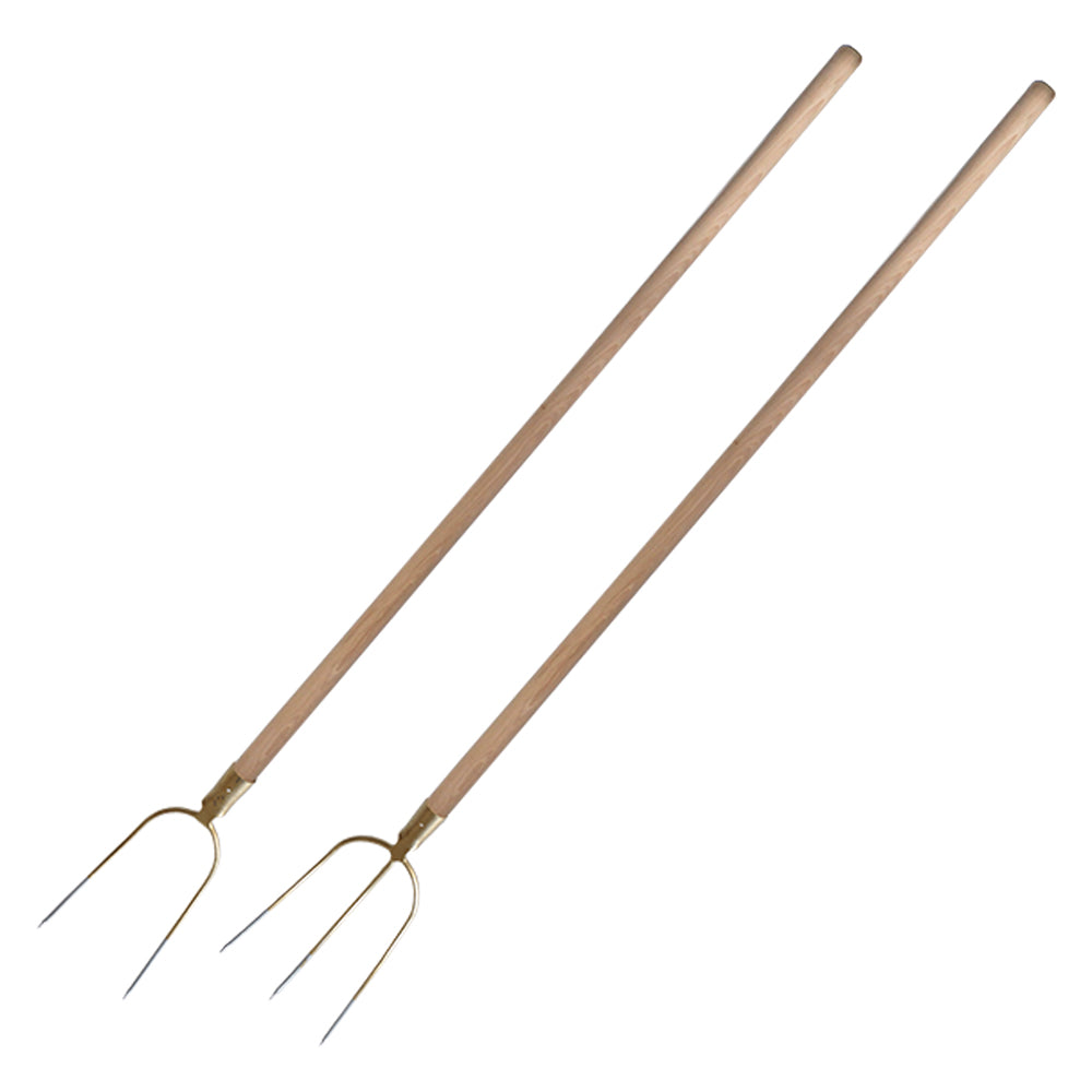 FORCA DA FIENO 'TOP QUALITY' 2 denti - con manico cm. 140  - LIF