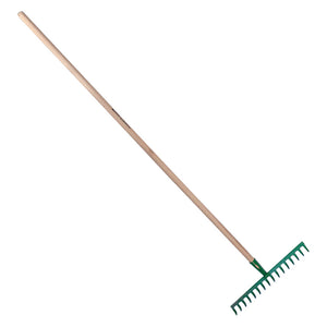 RASTRELLO 10 denti cm 24 - con manico cm. 160  - LIF