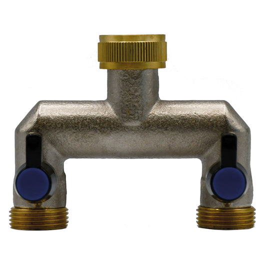 DERIVAZIONE IN METALLO A DUE VIE 3/4-3/4x3/4x3/4  - LIF