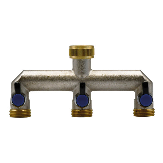 DERIVAZIONE IN METALLO A TRE VIE 3/4-3/4x3/4x3/4  - LIF
