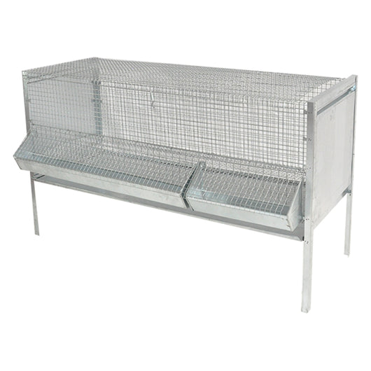 GABBIA POLLI PIEGHEVOLE 'LUXURY' cm 140 x 50 x H 80  - MG GABBIE