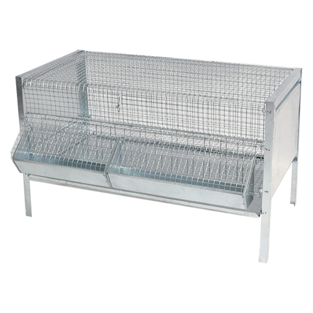 GABBIA PULCINI PIEGHEVOLE cm 100 x 50 x H 60  - MG GABBIE