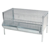 GABBIA PULCINI PIEGHEVOLE cm 100 x 50 x H 60  - MG GABBIE