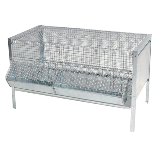 GABBIA PULCINI PIEGHEVOLE cm 100 x 50 x H 60  - MG GABBIE