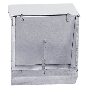 MANGIATOIA A TRAMOGGIA PER CONIGLI 1 scomparto- 10 pezzi  - MG GABBIE