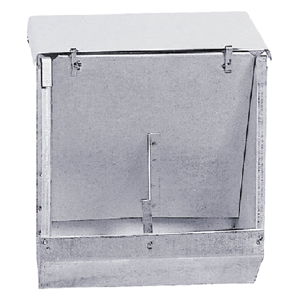 MANGIATOIA A TRAMOGGIA PER CONIGLI 4 scomparti- 10 pezzi  - MG GABBIE