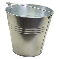 SECCHIO IN LAMIERA ZINCATA Lt. 10 (Ø 26 x h.23 cm)  - KASART