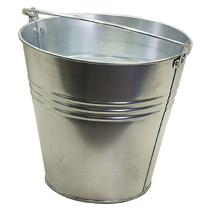 SECCHIO IN LAMIERA ZINCATA Lt.12 (Ø 29 x h.25 cm)  - KASART