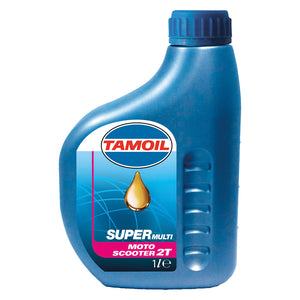 OLIO MOTORE PER MOTO 'TAMOIL SUPERMULTI 2T' 2 tempi - lt. 1- 12 pezzi  - TAMOIL