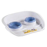 CIOTOLA 'SET DINNER' ciotola cipria/blu acciaio  - STEFANPLAST