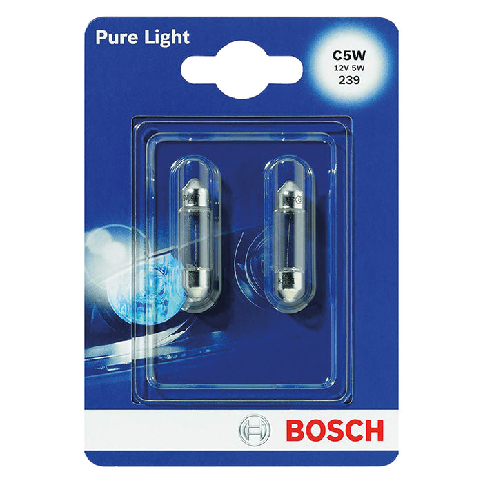 LAMPADINA LUCE TARGA attacco SV8,5-8 - 2 pezzi  - BOSCH
