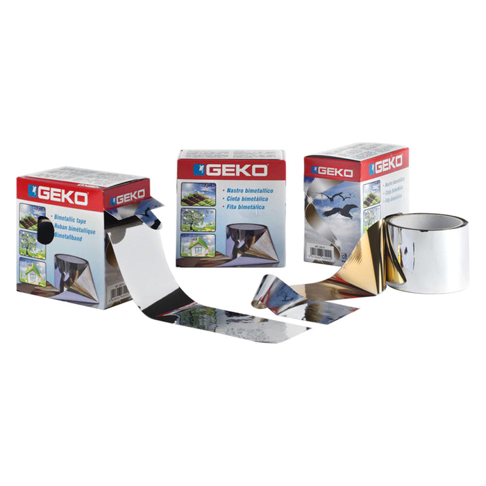 NASTRO DISSUASORE BIMETALLICO 'BIRD' mm 70 x 100 mt  - GEKO