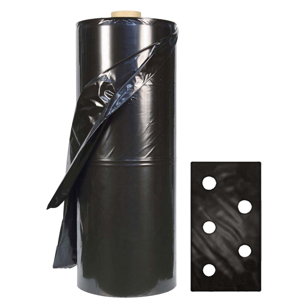 TELO PER PACCIAMATURA FORI SFALSATI 100 mt -dist.fori 30/30 cm (rotolo)  - LIF