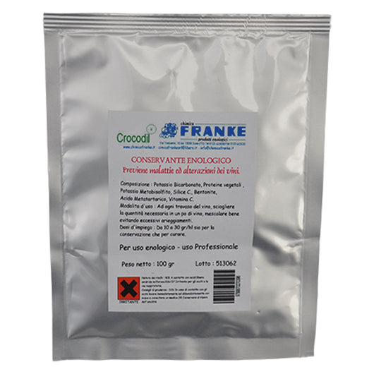 CONSERVATORE ENOLOGICO gr. 100  - CHIMICA FRANKE