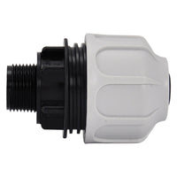 RACCORDO MASCHIO DIRITTO Ø 40 x 1 1/2  - BUCCHI