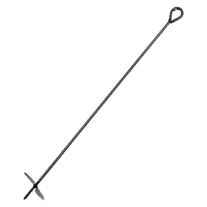 ANCORA TIRAFILO PER VIGNETI elica Ã¸ 12 cm x H cm 75  Ã¸ F. 10 mm