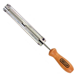 PORTA LIMA PER AFFILATURA CATENA MOTOSEGA lima a profilo tondo Ø 4 mm (5/32)  - OREGON