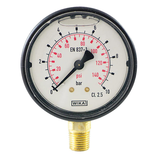 MANOMETRO CON GLICERINA Ã? 63 mm - 0/25 bar