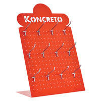 ESPOSITORE DA BANCO 'KONCRETO' cm. 40 x 22 x h.60  - Blister Koncreto