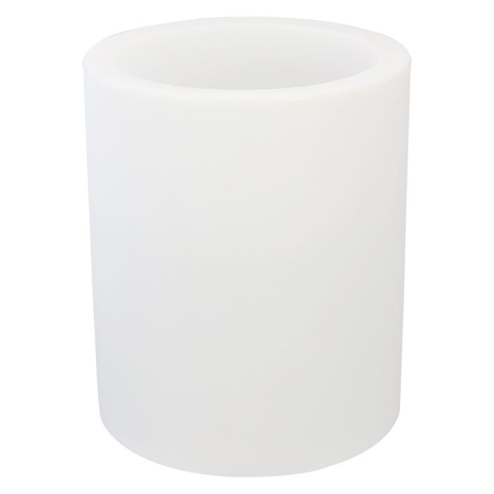 VASO TONDO 'VENUSIO LAMP' Ã? cm 40xh.50 lt.16 ghiac./luce bia.